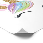 Waterverf Mooie Eenhoorn Slaapkamer Muur Decoratie (Hoek)