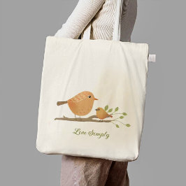 Waterverf mooie vogelsoorten canvas tas