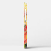 Waterverf mooie vrouw en bloemen Case-Mate iPhone case (Achterkant / Links)