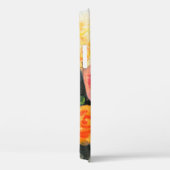 Waterverf mooie vrouw en bloemen Case-Mate iPhone case (Achterkant / Rechts)