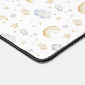 Waterverf Moon Stars & Cloud Pattern Bureaumat (Hoek)