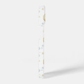 Waterverf Moon Stars & Cloud Pattern iPhone Hoesje (Rechterkant)