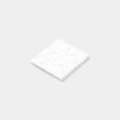 Waterverf Moon Stars & Cloud Pattern Post-it® Notes (Schuin)