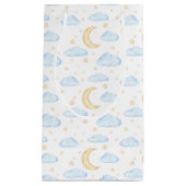 Waterverf Moon Stars en Clouds Patroon Klein Cadeauzakje (Voorkant)