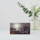 Waterverf Moonlight Architect Visitekaartje (Staand voorkant)