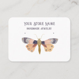  Waterverf mot sieraden display Visitekaartje