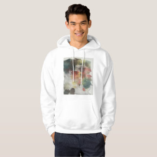 Waterverf Motief Hoodie Sweater