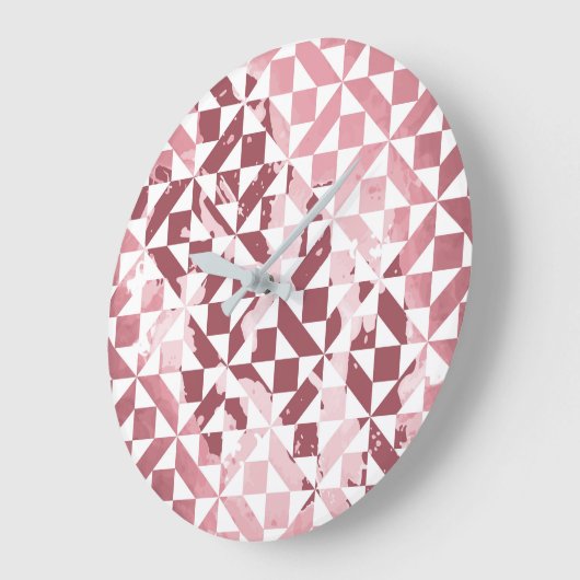 Waterverf motieven 2 grote klok (Hoek)