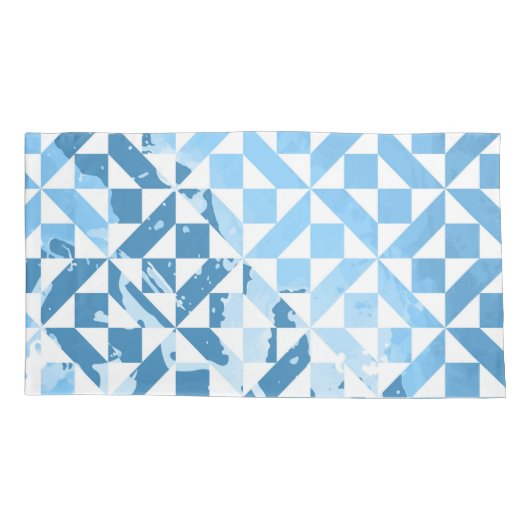 Waterverf motieven kussensloop (Achterkant)