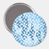 Waterverf motieven magneet (Voorkant / Achterkant)