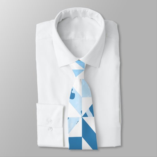 Waterverf motieven stropdas (Gebonden)