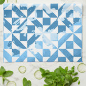 Waterverf motieven theedoek (Gevouwen)