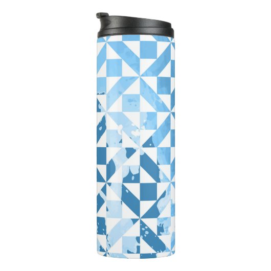 Waterverf motieven thermosbeker (Geroteerd rechts)