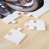 Waterverf motorfiets legpuzzel (Zijkant)