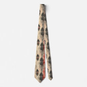 Waterverf motorfietsen, bikers, racen, motorfietse stropdas (Voorkant)