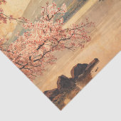  Waterverf Mount Fuji Tissuepapier (Detail)