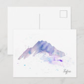 Waterverf Mountain Briefkaart - Tryfan (Voorkant / Achterkant)