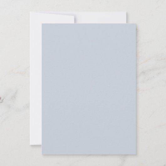 Waterverf Mountain Forest Arch Baby shower Bedankkaart (Achterkant)