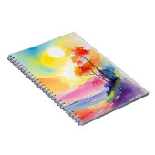 waterverf Mountain notitieboek (Rechterzijde)