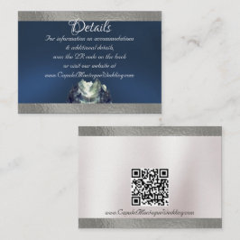 Waterverf Mountain & Ribbon, QR-code Informatiekaartje