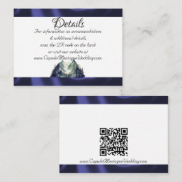 Waterverf Mountain & Ribbon, QR-code Informatiekaartje