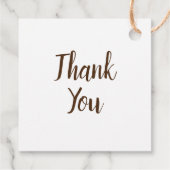 Waterverf Mountain Uitzichten bruiloft Dank u Bedankjes Labels (Achterkant)