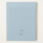 Waterverf Mountain Wildflower Planner (Achterkant)