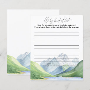 Waterverf Mountains - Bucket List spel
