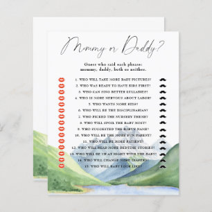 Waterverf Mountains - mama of papa spel