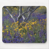 Waterverf Mousepad California Lupine & Poppies Muismat (Voorkant)