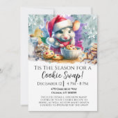 Waterverf muis cookie swap kaart (Voorkant)