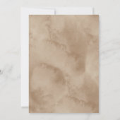 Waterverf muis en bosbessen baby shower kaart (Achterkant)