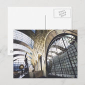 waterverf Musee d'Orsay - Paris Museum Briefkaart (Voorkant / Achterkant)