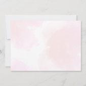 Waterverf Mushroom Fairy 1st Birthday Forest Kaart (Achterkant)