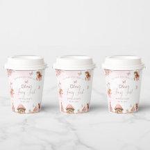 Waterverf Mushroom Fairy 1st Birthday Forest