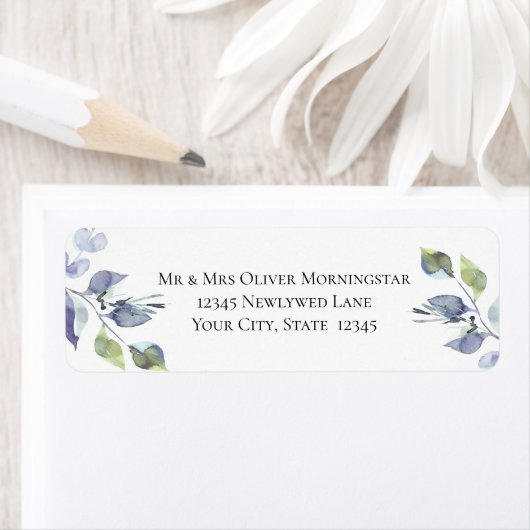 Waterverf Muted Greenery Etiket (Insitu)