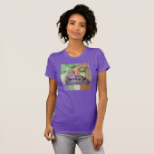 Waterverf muur t-shirt (Voorkant volledig)