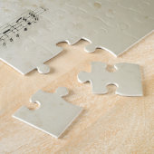 waterverf muziek violine verfkunstmuziek legpuzzel (Zijkant)