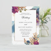 Waterverf Mystic Garden Celestial Kaart (Staand voorkant)