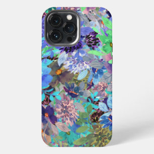 Waterverf naadloos bloempatroon OtterBox iPhon iPhone 13 Pro Max Hoesje
