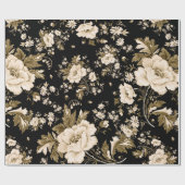 Waterverf naadloos delicaat bloespatroon met cadeaupapier (Vlak)