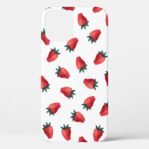 Waterverf naadloos met aardbeien Case-Mate iPhone case