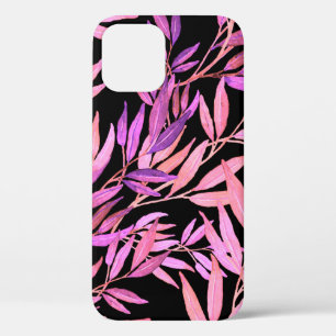 Waterverf naadloos met bladeren. BrightStor Case-Mate iPhone Case
