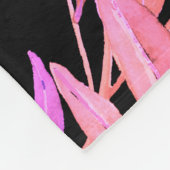 Waterverf naadloos met bladeren. BrightStor Fleece Deken (Hoek)