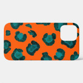Waterverf naadloos met de luipaard. Fas Case-Mate iPhone Case (Achterkant (horizontaal))