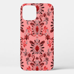 Waterverf naadloos met ikat. Tie dye wat Case-Mate iPhone Case