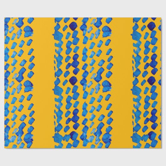 Waterverf naadloos patroon met abstracte vlekken e cadeaupapier (Vlak)