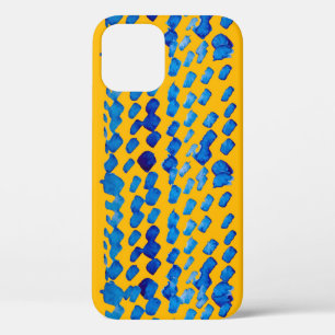 Waterverf naadloos patroon met abstracte vlekken e Case-Mate iPhone case