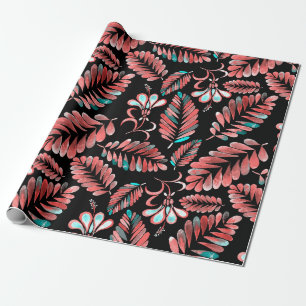 Waterverf naadloos patroon met achtergrond cadeaupapier