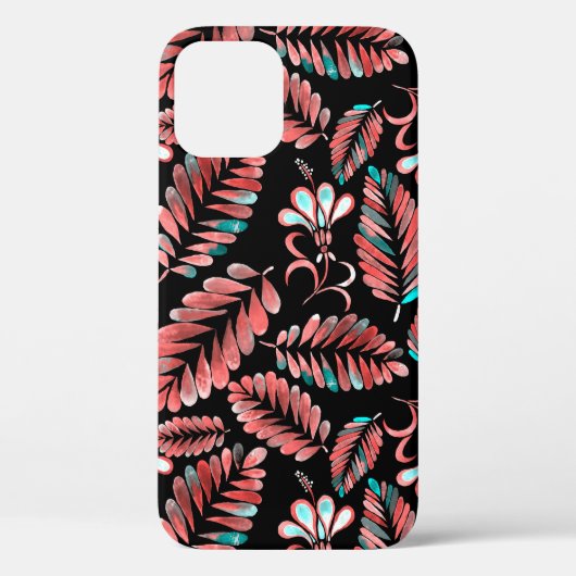 Waterverf naadloos patroon met achtergrond Case-Mate iPhone case (Achterkant)